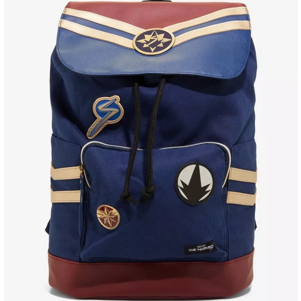 Marvel The‎ Marvels Icons Slouch Backpack Hot Topic MCU Disney